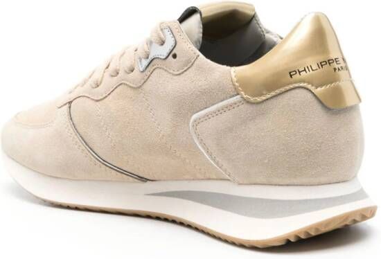 Philippe Model Paris TRPX leren sneakers Beige