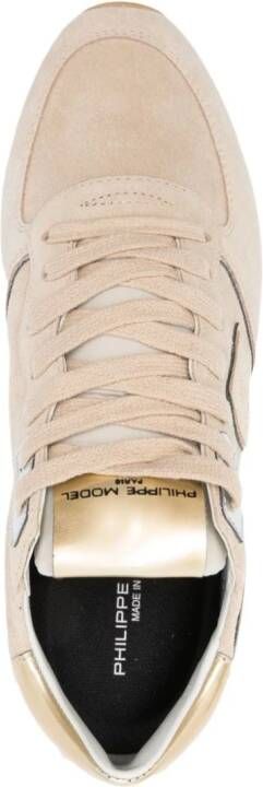 Philippe Model Paris TRPX leren sneakers Beige