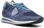 Philippe Model Paris TRPX suède sneakers Blauw - Thumbnail 2