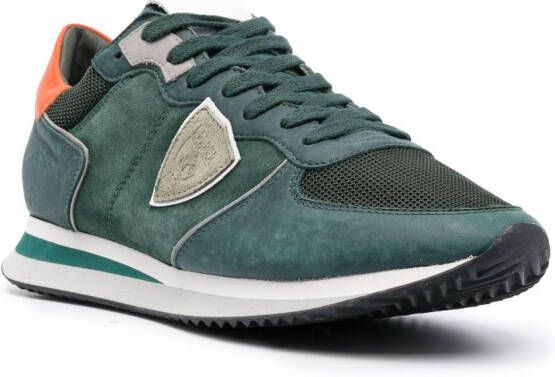 Philippe Model Paris TRPX suède sneakers Groen