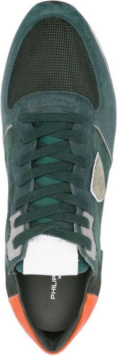 Philippe Model Paris TRPX suède sneakers Groen