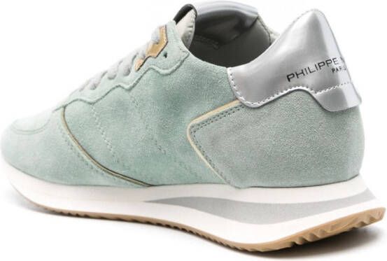 Philippe Model Paris TRPX suède sneakers Groen