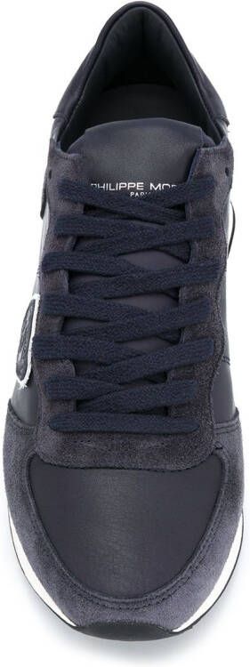 Philippe Model Paris Trpx Veau sneakers Blauw