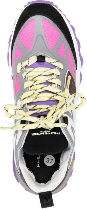 Philippe Model Paris Violet low-top sneakers Roze