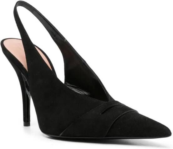 Philosophy Di Lorenzo Serafini 110mm suede slingback pumps Zwart