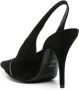 Philosophy Di Lorenzo Serafini 110mm suede slingback pumps Zwart - Thumbnail 3