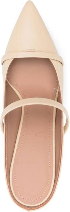 Philosophy Di Lorenzo Serafini x Malone Souliers Aurora 85mm mules Beige