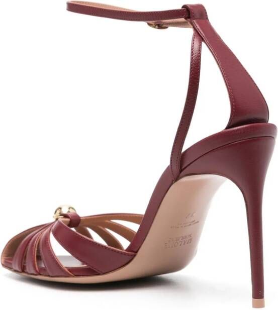 Philosophy Di Lorenzo Serafini x Malone Souliers Azzura 110mm sandals Rood