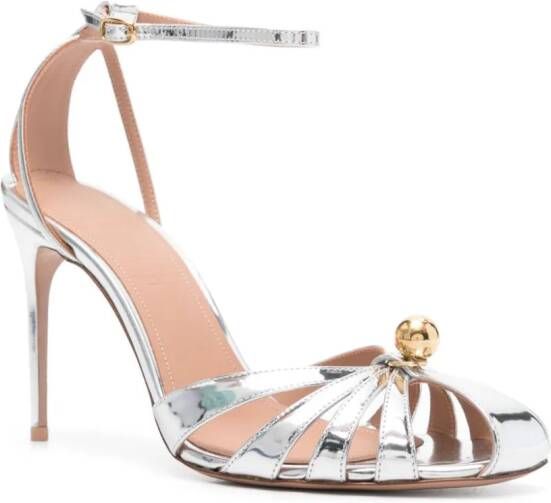 Philosophy Di Lorenzo Serafini x Malone Souliers Azzura 110mm sandals Zilver