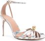 Philosophy Di Lorenzo Serafini x Malone Souliers Azzura 110mm sandals Zilver - Thumbnail 2