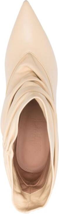 Philosophy Di Lorenzo Serafini x Malone Souliers Francesca 100mm laarzen Beige