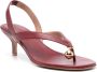 Philosophy Di Lorenzo Serafini x Malone Souliers Lucie 70mm leather sandals Rood - Thumbnail 2