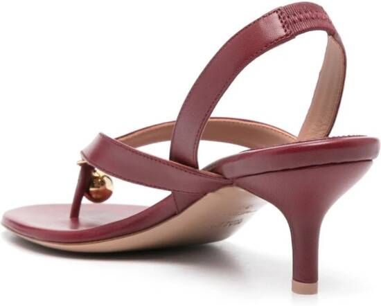 Philosophy Di Lorenzo Serafini x Malone Souliers Lucie 70mm leather sandals Rood