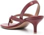 Philosophy Di Lorenzo Serafini x Malone Souliers Lucie 70mm leather sandals Rood - Thumbnail 3