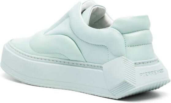 Pierre Hardy Skate Cubix leren sneakers Groen