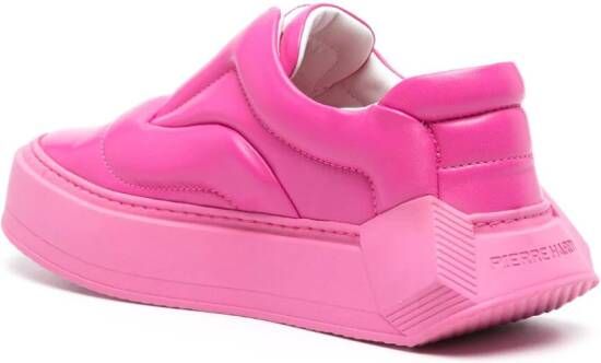 Pierre Hardy Skate Cubix leren sneakers Roze