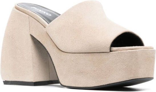 PINKO Chunky muiltjes Beige