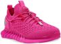 Plein Sport Runner sneakers met logoplakkaat Roze - Thumbnail 2