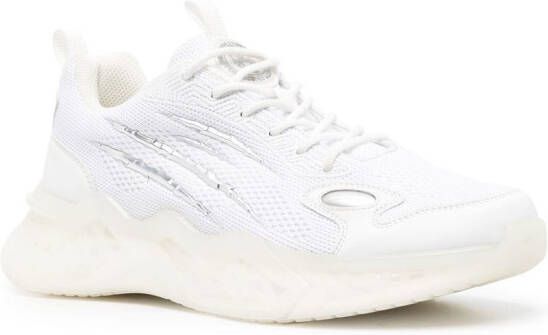 Plein Sport Runner sneakers met vlakken Wit