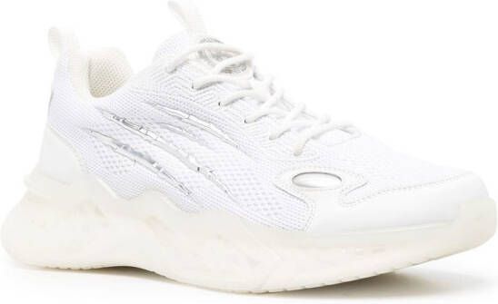Plein Sport Runner sneakers met vlakken Wit