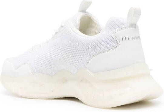 Plein Sport Runner sneakers met vlakken Wit