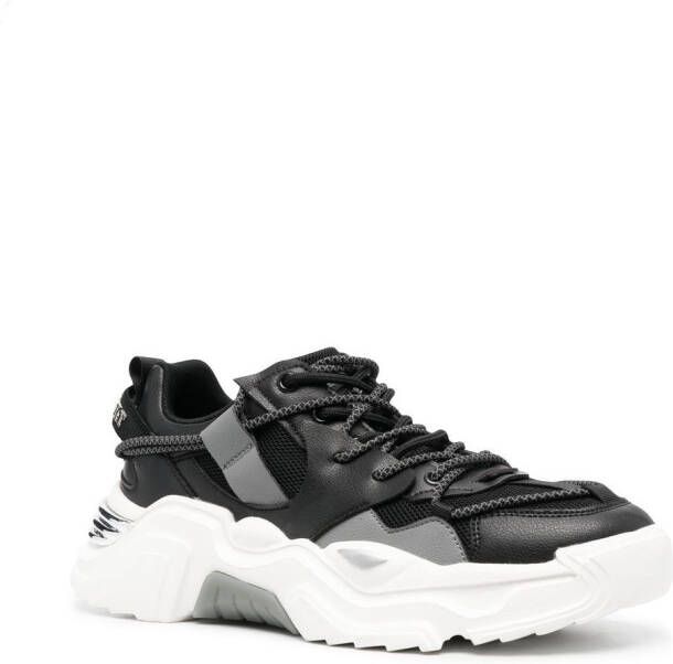 Plein Sport Runner sneakers met vlakken Zwart