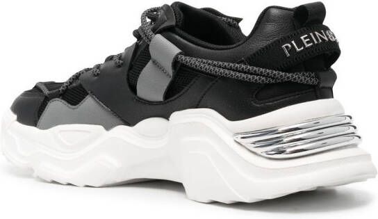 Plein Sport Runner sneakers met vlakken Zwart