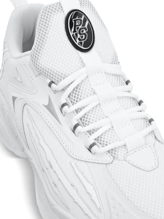 Plein Sport Sneakers met logoprint Wit
