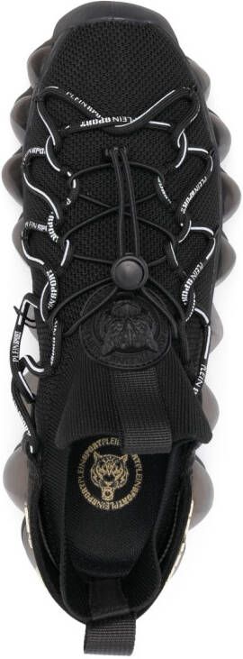 Plein Sport The Bubble Gen.X.02 Tiger low-top sneakers Zwart