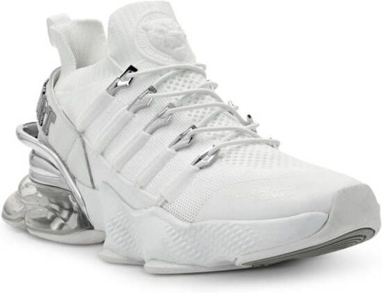 Philipp Plein Tiger Attack Gen X 04 Scratch sneakers Wit