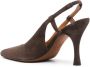 Polo Ralph Lauren Ashtyn loafers met pythonprint Bruin - Thumbnail 7