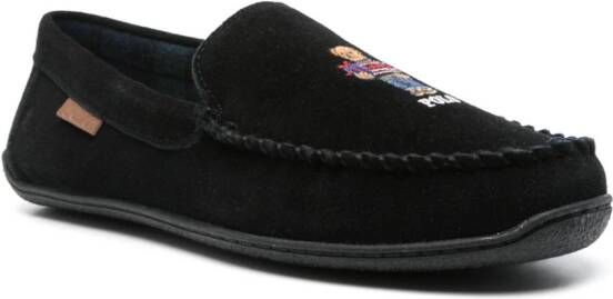 Polo Ralph Lauren Brenan suède loafers Zwart