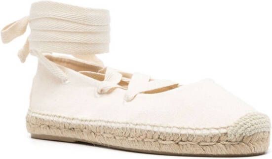 Polo Ralph Lauren Espadrilles met veters Wit