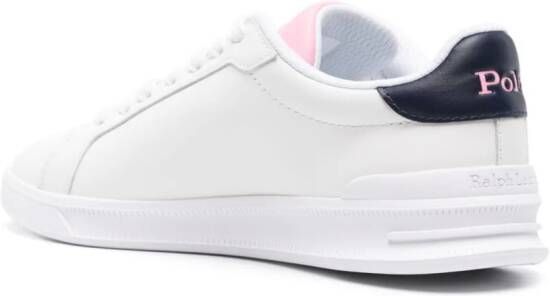 Polo Ralph Lauren Heritage Court II leren sneakers Wit