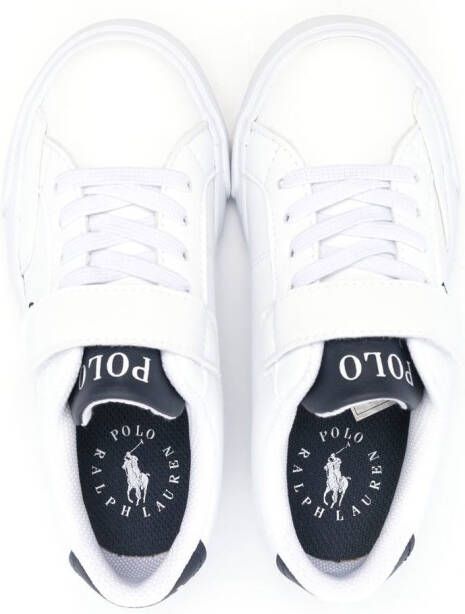 POLO RALPH LAUREN KIDS Polo Poly low-top sneakers Wit