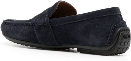 Polo Ralph Lauren Leren loafers Blauw