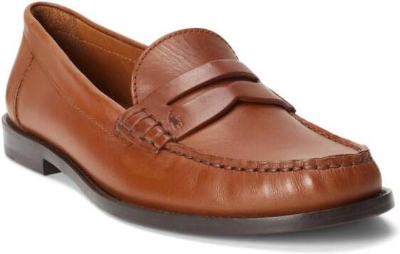 Polo Ralph Lauren Leren loafers Bruin