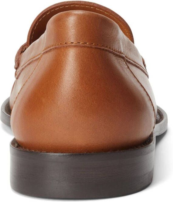 Polo Ralph Lauren Leren loafers Bruin