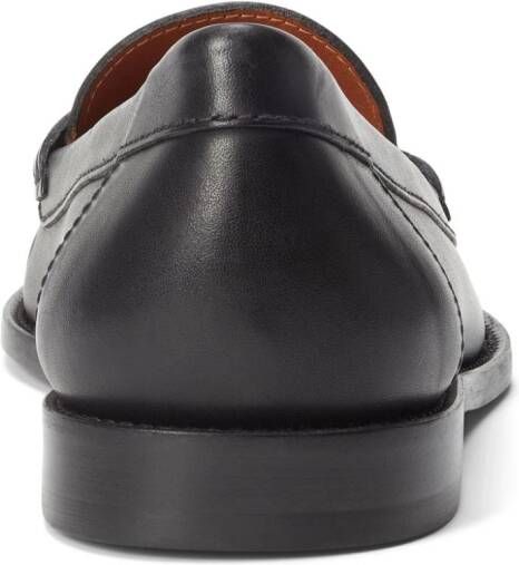 Polo Ralph Lauren Leren loafers Zwart