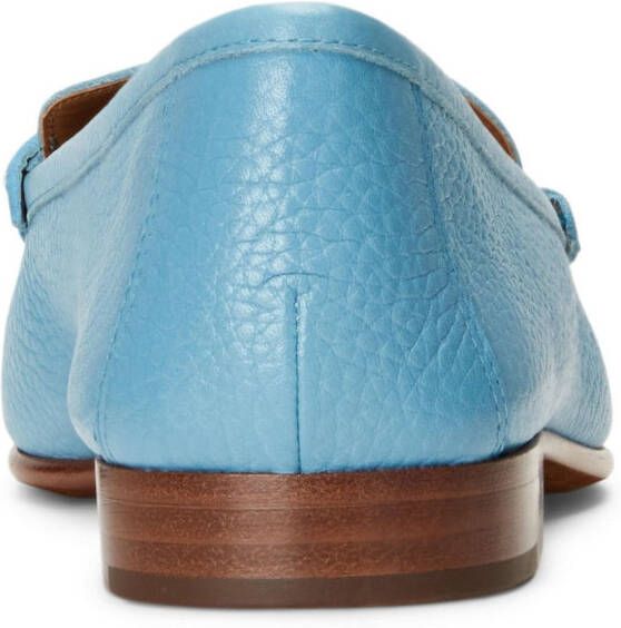 Polo Ralph Lauren Leren penny loafers Blauw