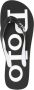Polo Ralph Lauren Teenslippers met logoprint Zwart - Thumbnail 4