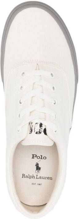 Polo Ralph Lauren Sneakers met logoprint Beige