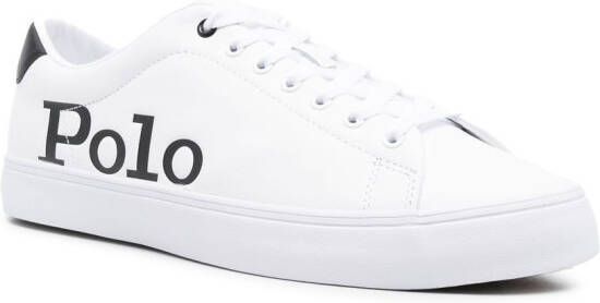 Polo Ralph Lauren Longwood sneakers met logoprint Wit