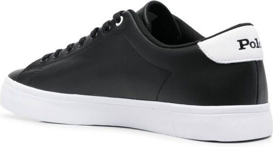 Polo Ralph Lauren Longwood sneakers met logoprint Zwart