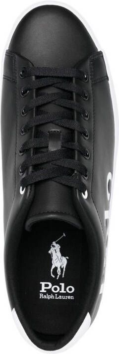 Polo Ralph Lauren Longwood sneakers met logoprint Zwart