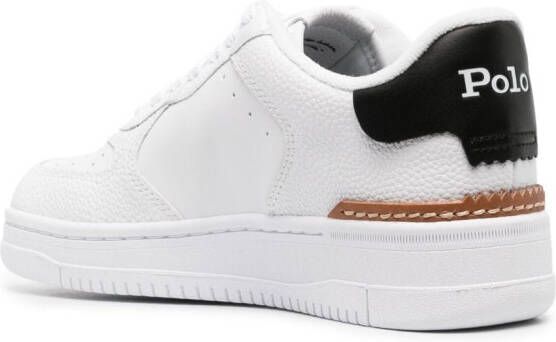 Polo Ralph Lauren Masters Court sneakers Wit