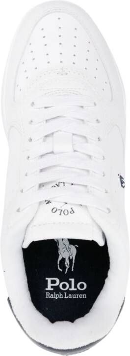 Polo Ralph Lauren Master leren sneakers Wit