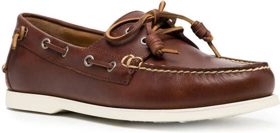 Polo Ralph Lauren Merton loafers met veters Bruin