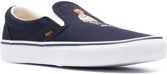 Polo Ralph Lauren Polo Bear slip-on sneakers Blauw