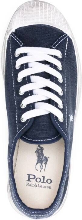 Polo Ralph Lauren Polo Pony canvas sneakers Blauw